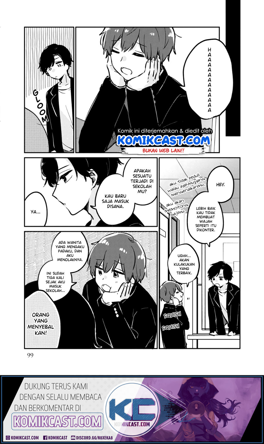 It’s Not Meguro-san’s First Time Chapter 37.5 Bahasa Indonesia